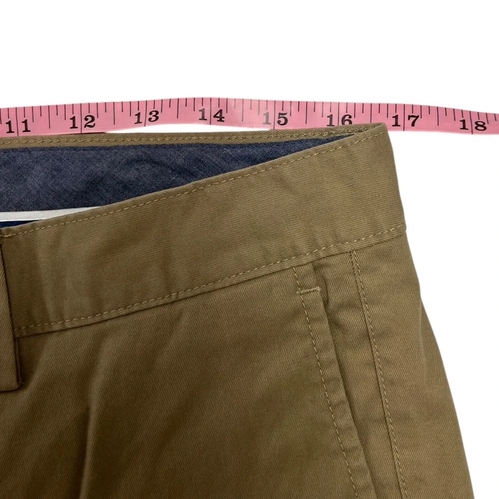 Banana Republic Pants Men 32x30 Brown Tan Fulton Chino Skinny Fit Stretch Casual